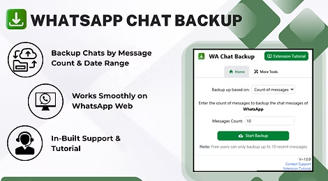 WhatsApp Chat Backup-Export & Restore WA Chats